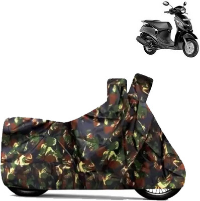THE REAL ARV Waterproof Two Wheeler Cover for Yamaha(Fusion, Multicolor)