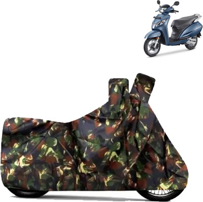 Rhtdmm Two Wheeler Cover for Honda(Activa 125, Multicolor)