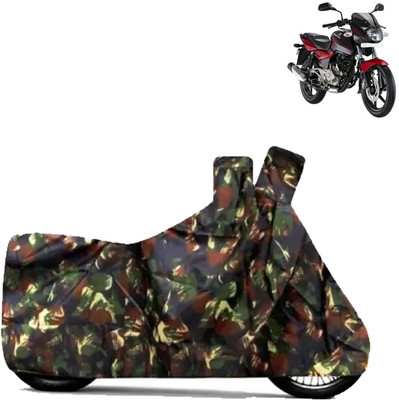Rhtdmm Two Wheeler Cover for Bajaj(Pulsar 180 DTS-i, Multicolor)