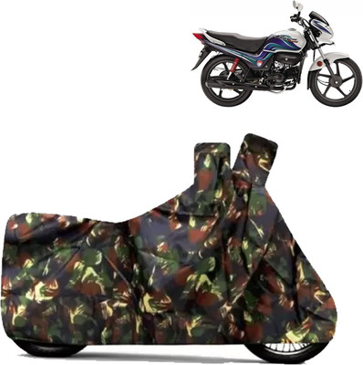 Rhtdmm Two Wheeler Cover for Hero(Splendor NXG, Multicolor)