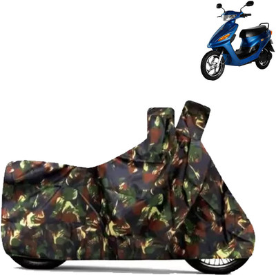 THE REAL ARV Waterproof Two Wheeler Cover for Indus(Yo Electron, Multicolor)