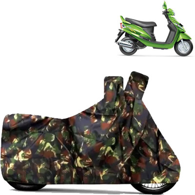 Rhtdmm Two Wheeler Cover for Mahindra(Rodeo RZ, Multicolor)