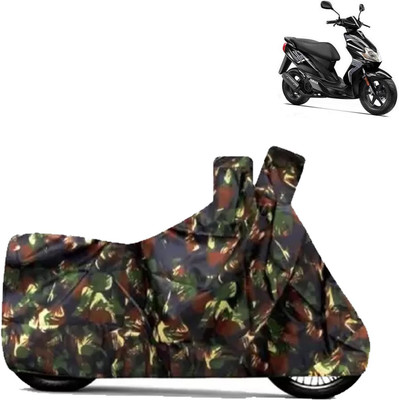 THE REAL ARV Waterproof Two Wheeler Cover for Yamaha(Jog R, Multicolor)