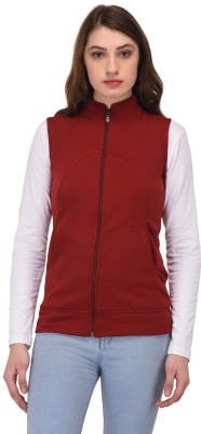 TANDUL Sleeveless Solid Women Jacket