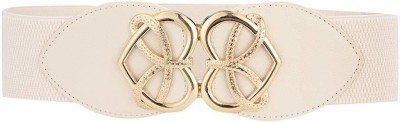 REHTRAD Women White Artificial Leather Belt