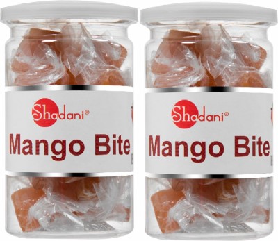 Shadani Mango Bite Can 160G-Combo-Pack mango Candy(2 x 160 g)