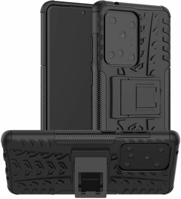 DropFit Back Cover for Samsung Galaxy S20 Ultra(Black, Rugged Armor, Pack of: 1)