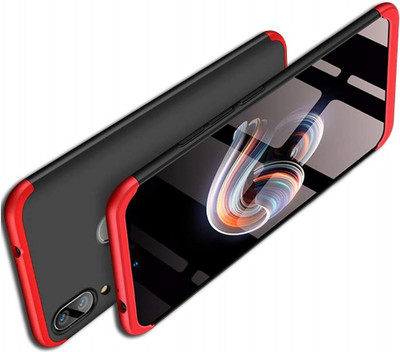 Phone Back Cover Back Cover for Redmi Y3(Red, Black, Grip Case, Pack of: 1)