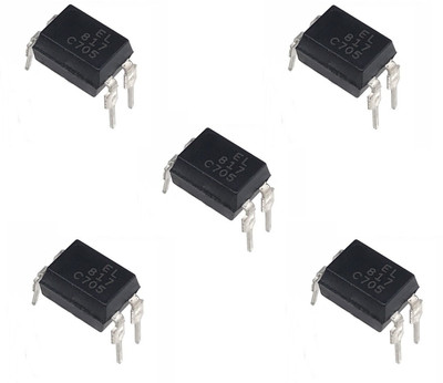 e4u EL817 Evelight Phototransistor Photocoupler IC DIP-4 Package - 5 Pieces Electronic Components Electronic Hobby Kit