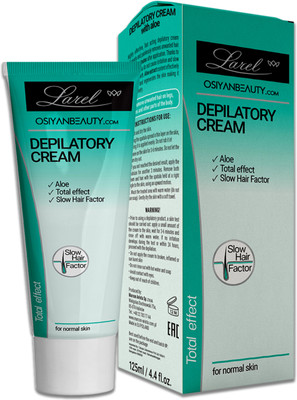 Larel Depilatory Cream Aloe With Total Effect & Slow Hair Factor Cream(125 ml)