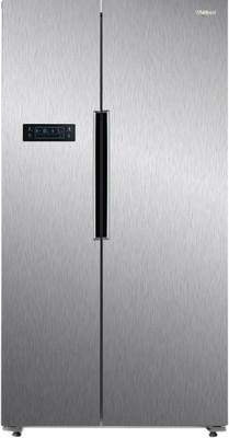 Whirlpool 570 L Frost Free Side by Side Inverter Technology Star (2020) Refrigerator(Silver, WS SBS 570 STEEL (SH))