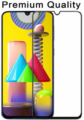 Friends Edge To Edge Tempered Glass for Samsung Mobile M30(Pack of 1)