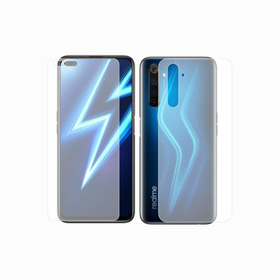 PR SMART Front and Back Tempered Glass for Realme 6 Pro(Pack of 2)