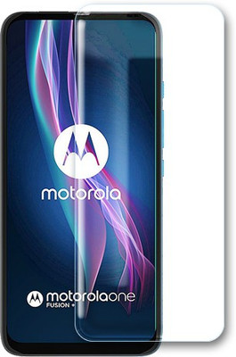 ARBAN Tempered Glass Guard for Motorola One Fusion Plus Front Screen Guard(Pack of 1)