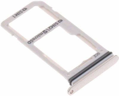 Shockware Sim Card Tray(Compatible With Samsung Galaxy S8 S8 Plus (Silver))