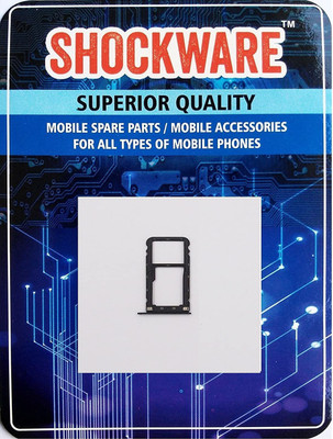 Shockware Sim Card Tray(Compatible With Redmi Note 5 (Black))