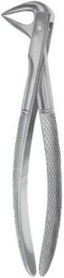 Forgesy Tooth Extraction Forcep No 74N Lower Incisors & Roots (Pack Of 1) Serrated Forceps