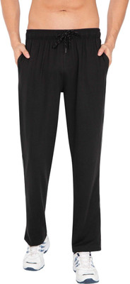 JOCKEY Solid Men Black Track Pants