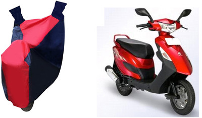 Kar Waterproof Two Wheeler Cover for Bajaj(Kristal, Red, Blue)