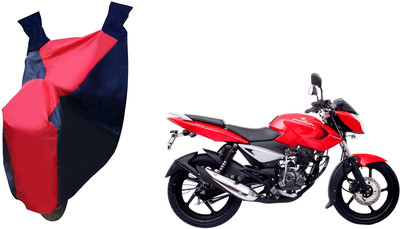 Auto Haute Waterproof Two Wheeler Cover for Bajaj(Pulsar 135 LS DTS-i, Red, Blue)