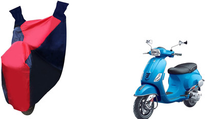 Auto Haute Waterproof Two Wheeler Cover for Piaggio(Vespa SXL, Red, Blue)