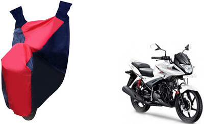 Auto Haute Waterproof Two Wheeler Cover for Hero(Ignitor, Red, Blue)
