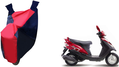 Auto Haute Waterproof Two Wheeler Cover for Mahindra(Flyte, Red, Blue)