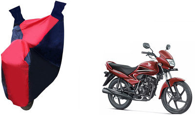 Kar Waterproof Two Wheeler Cover for Honda(Dream Yuga, Red, Blue)