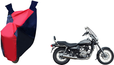 Auto Haute Waterproof Two Wheeler Cover for Bajaj(Avenger 220 Cruise, Red, Blue)