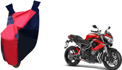 Auto Haute Waterproof Two Wheeler Cover for DSK Benelli(TNT R, Red, Blue)