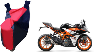 Kar Waterproof Two Wheeler Cover for KTM(RC 390, Red, Blue)