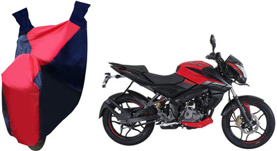 Kar Waterproof Two Wheeler Cover for Bajaj(Pulsar 160 NS DTS-i, Red, Blue)