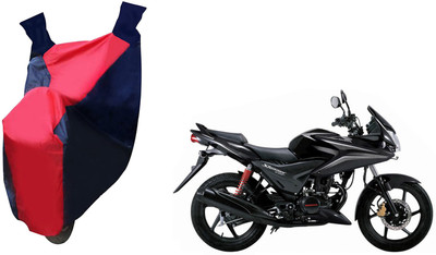 Auto Haute Two Wheeler Cover for Honda(Stunner CBF, Red, Blue)