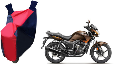 Auto Haute Waterproof Two Wheeler Cover for Hero(Hunk, Red, Blue)