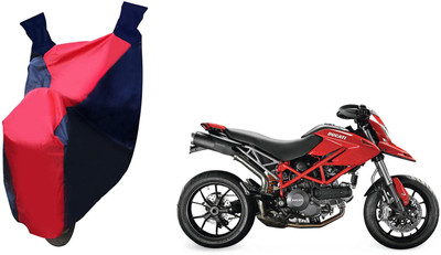Kar Waterproof Two Wheeler Cover for Ducati(Hypermotard, Red, Blue)