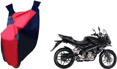 Auto Haute Waterproof Two Wheeler Cover for Bajaj(Pulsar AS 150, Red, Blue)