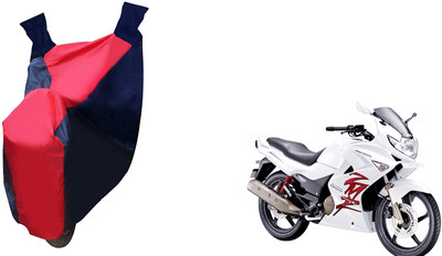 Kar Waterproof Two Wheeler Cover for Hero(Karizma ZMR, Red, Blue)