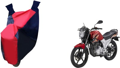 Auto Haute Waterproof Two Wheeler Cover for Yamaha(SS 125, Red, Blue)