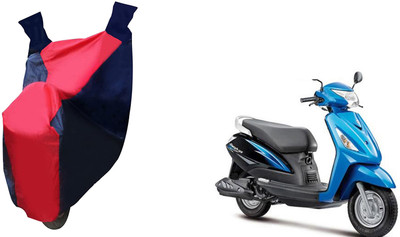 Auto Haute Waterproof Two Wheeler Cover for Suzuki(Swish, Red, Blue)