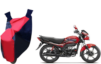 Kar Waterproof Two Wheeler Cover for Hero(Passion Pro i3S, Red, Blue)