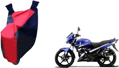 Auto Haute Waterproof Two Wheeler Cover for Yamaha(Gladiator, Red, Blue)