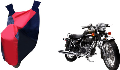 Auto Haute Waterproof Two Wheeler Cover for Royal Enfield(Electra Delux, Red, Blue)