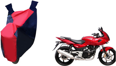 Kar Waterproof Two Wheeler Cover for Bajaj(Pulsar 220F, Red, Blue)