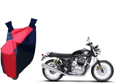 Auto Haute Two Wheeler Cover for Royal Enfield(Interceptor 650, Red, Blue)