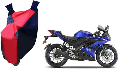 Auto Haute Waterproof Two Wheeler Cover for Yamaha(YZF, Red, Blue)