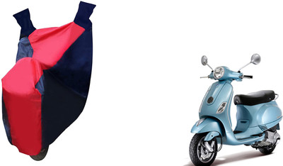 Auto Haute Waterproof Two Wheeler Cover for Piaggio(Vespa LX, Red, Blue)