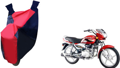 Kar Waterproof Two Wheeler Cover for Hero(Super Splendor, Red, Blue)