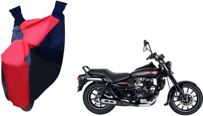Auto Haute Waterproof Two Wheeler Cover for Bajaj(Avenger 220 Street, Red, Blue)