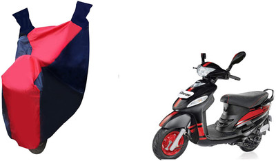 Auto Haute Waterproof Two Wheeler Cover for Mahindra(Rodeo UZO, Red, Blue)