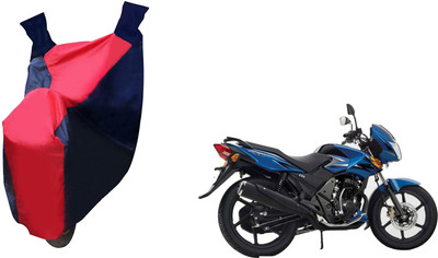Auto Haute Two Wheeler Cover for TVS(Flame SR125, Red, Blue)